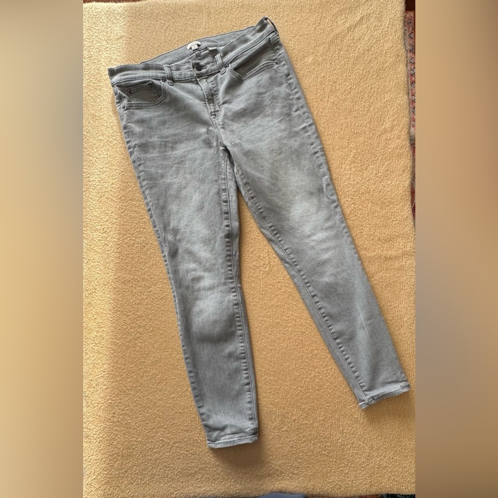 J. Crew Gray Skinny Jeans